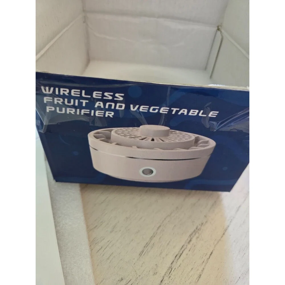 Fruit and Vegetable Washer Purifier, IPX7 Waterproof Wireless Produce Cleaner